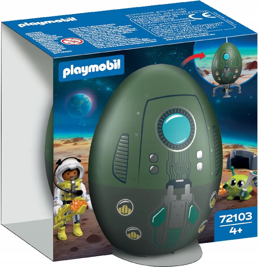 PLAYMOBIL – Žaislinis kiaušinis: Kosmosas (72103)