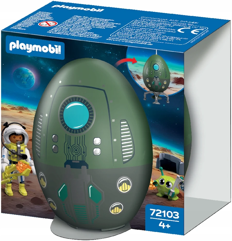 PLAYMOBIL – Žaislinis kiaušinis: Kosmosas (72103)