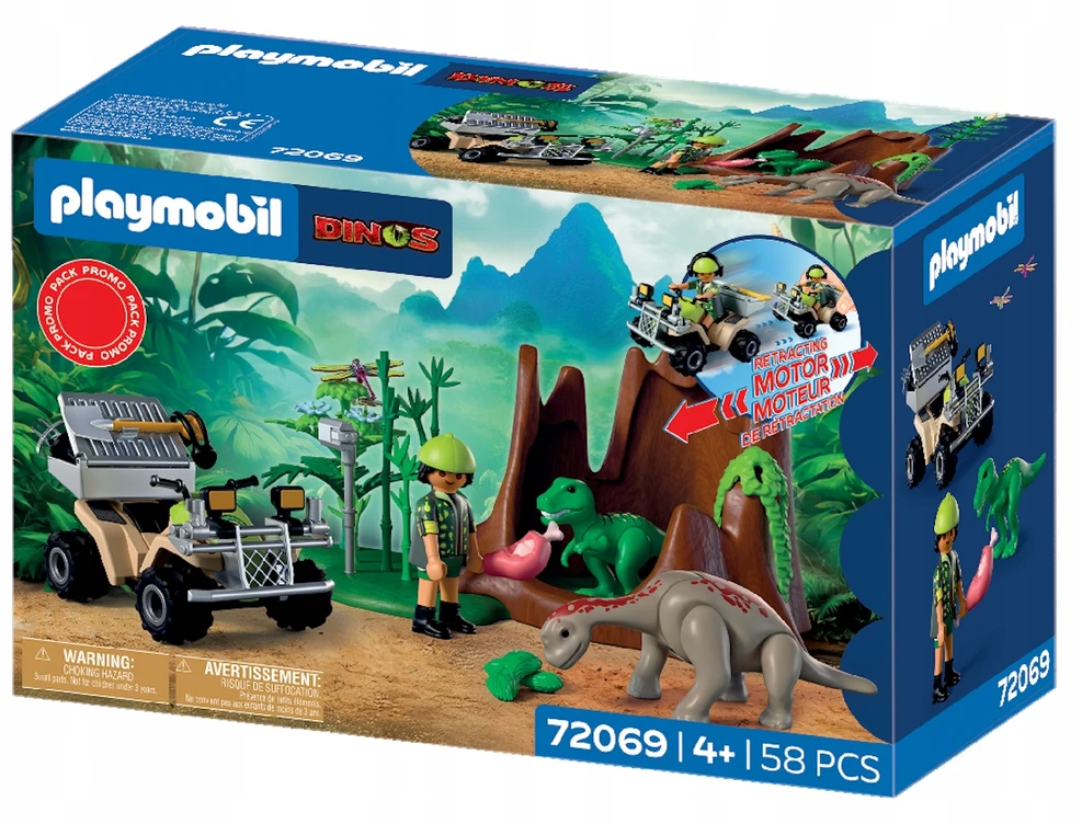 Konstruktorius Playmobil Dino Hideaway (72069)