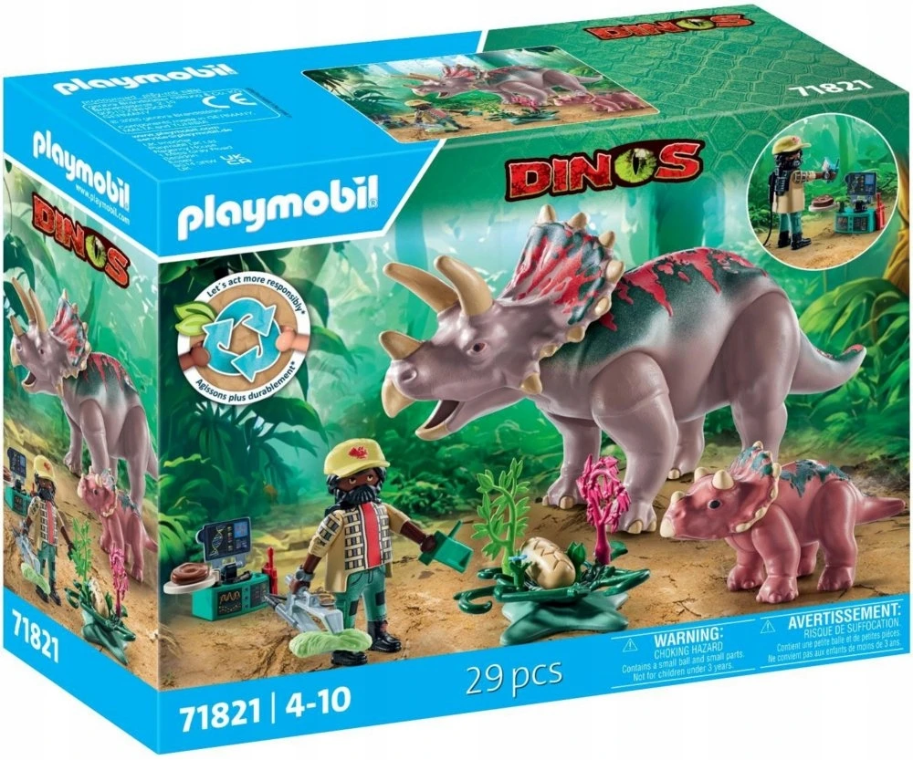 Playmobil Dinos 71821 Triceratopsy