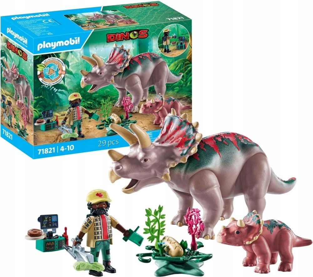 Playmobil Dinos 71821 Triceratopsy