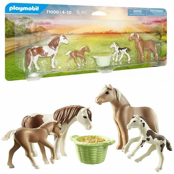 Playmobil Du islandų arkliai su kumeliuku 71000