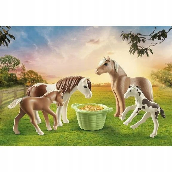 Playmobil Du islandų arkliai su kumeliuku 71000