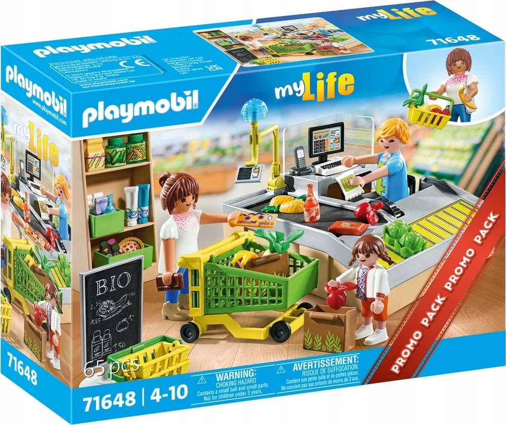 Konstruktorius Playmobil Organic Supermarket Promo Pack 71648