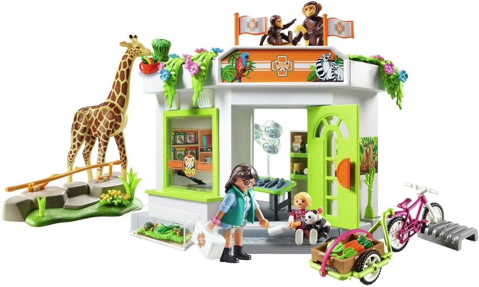 70900 PLAYMOBIL, Zoologijos sodo veterinarijos praktika