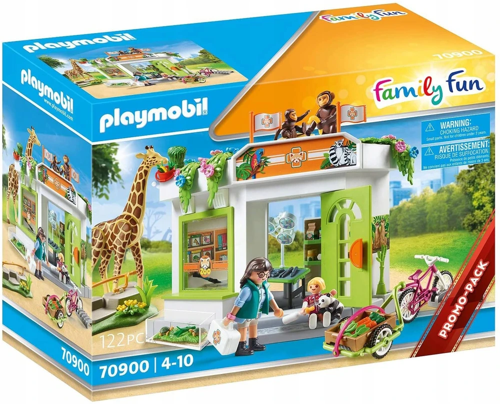 70900 PLAYMOBIL, Zoologijos sodo veterinarijos praktika