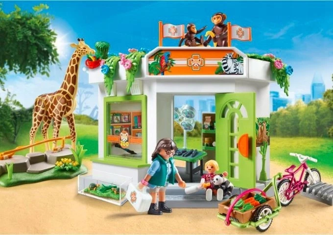 70900 PLAYMOBIL, Zoologijos sodo veterinarijos praktika
