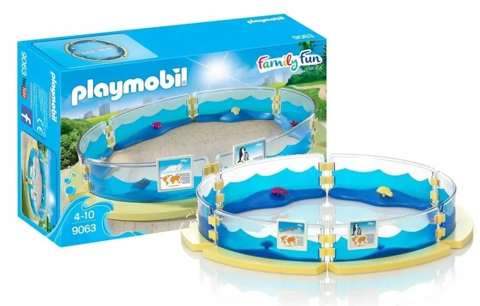 PLAYMOBIL Family Fun, Jūros muziejaus korpusas (nusidėvėjusi dėžutė)