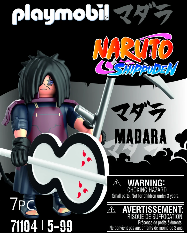 PLAYMOBIL FIGŪRA MADARA 71104 NARUTO 7 ELEMENTS