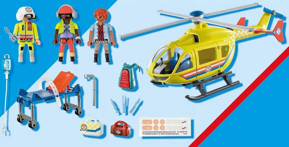 Playmobil City Life 71203 Gelbėjimo sraigtasparnis