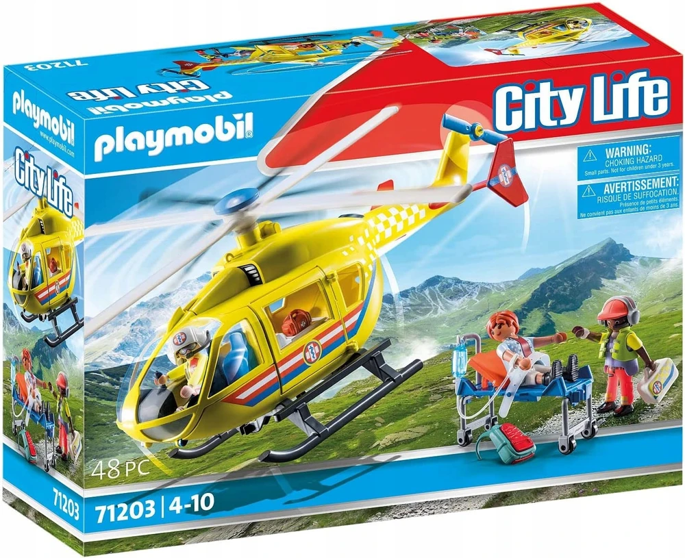 Playmobil City Life 71203 Gelbėjimo sraigtasparnis