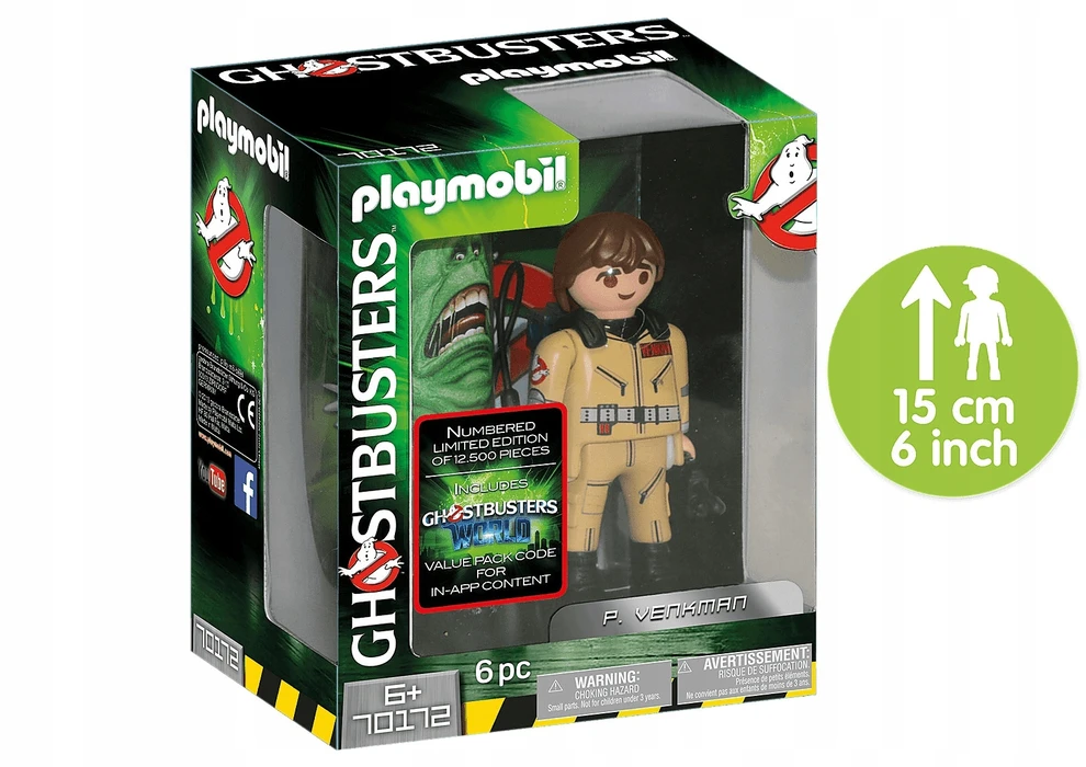 Playmobil Ghostbusters 70172 P. Venkman