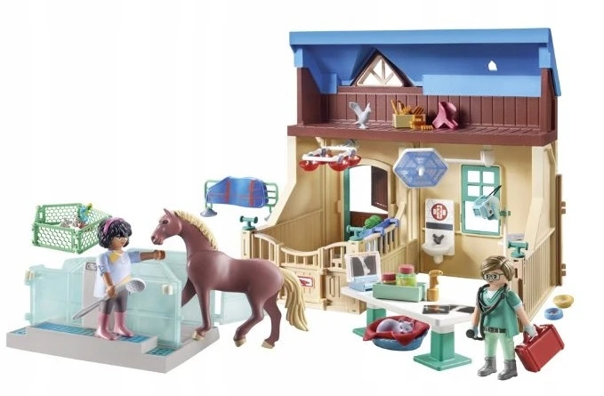 PLAYMOBIL WORLD OF HORSES Jojimo terapija ir veterinaro apžiūra 71352