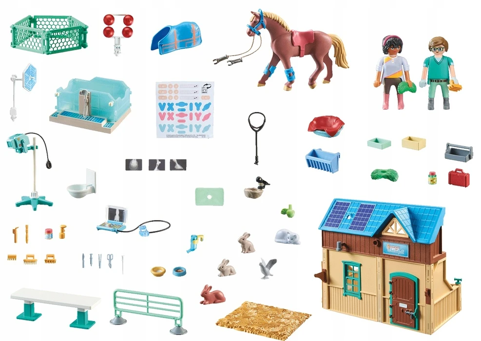 PLAYMOBIL WORLD OF HORSES Jojimo terapija ir veterinaro apžiūra 71352