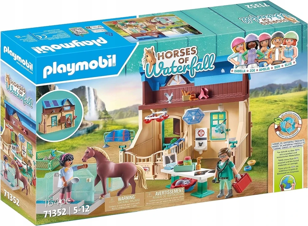 PLAYMOBIL WORLD OF HORSES Jojimo terapija ir veterinaro apžiūra 71352