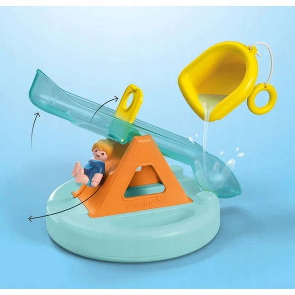 PLAYMOBIL Junior 71687 Sala su vandens čiuožykla, Žaislas maudynėms, Nuo 12 mėnesių