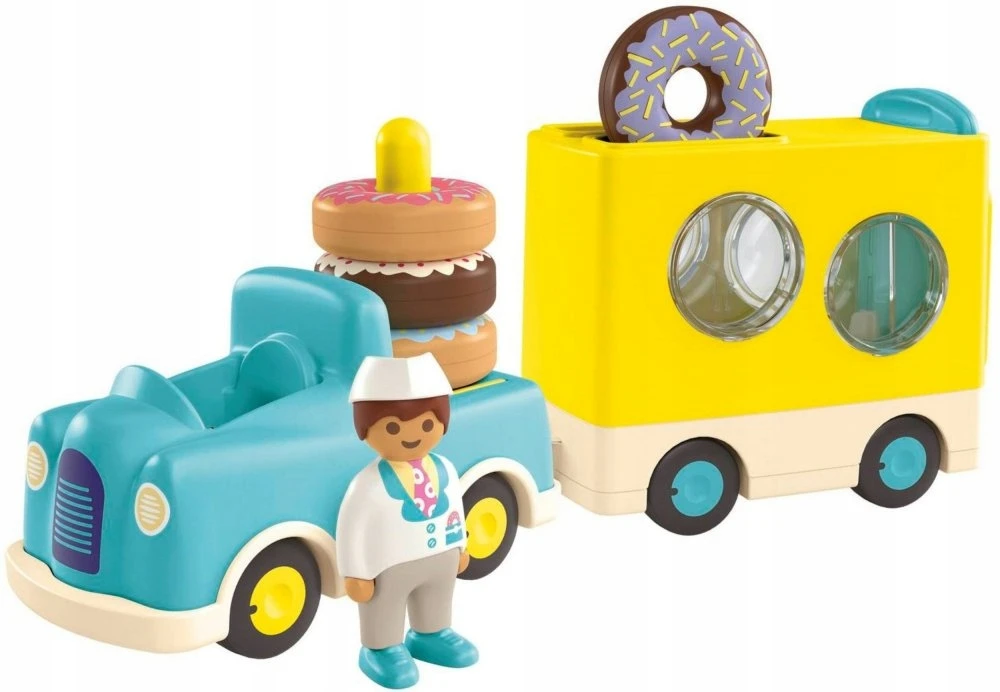 PLAYMOBIL Junior 71702 Donatų sunkvežimis Junior, Nuo 12 mėnesių