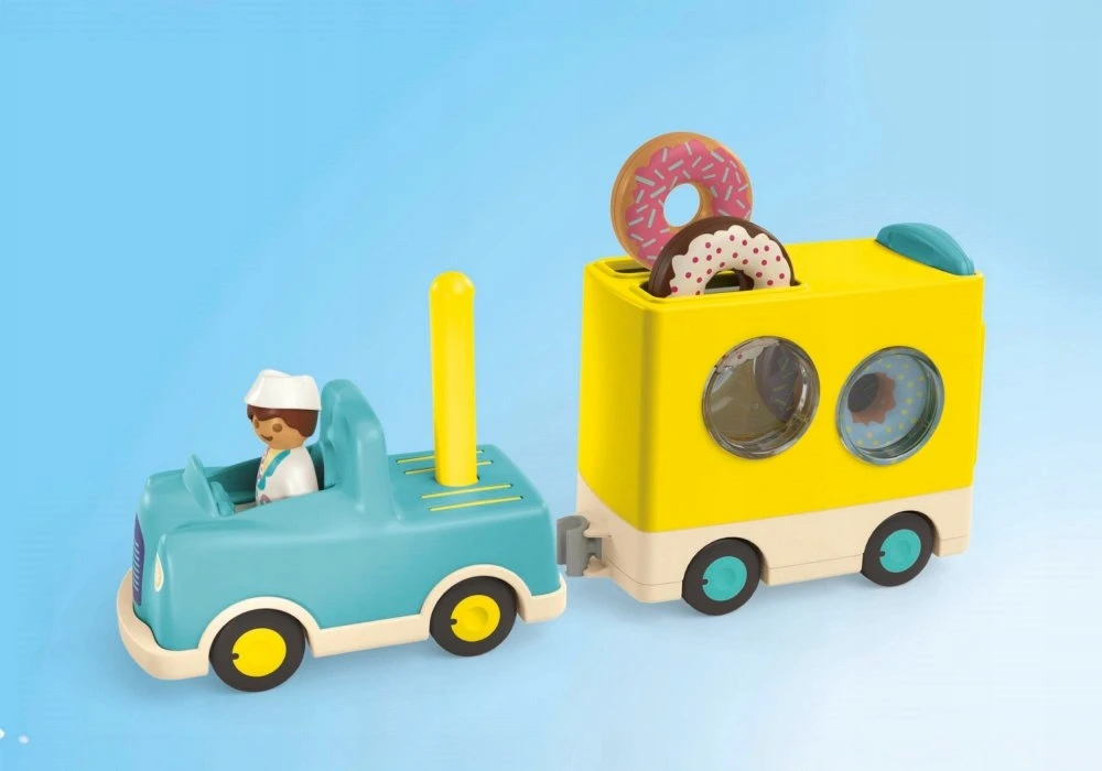 PLAYMOBIL Junior 71702 Donatų sunkvežimis Junior, Nuo 12 mėnesių