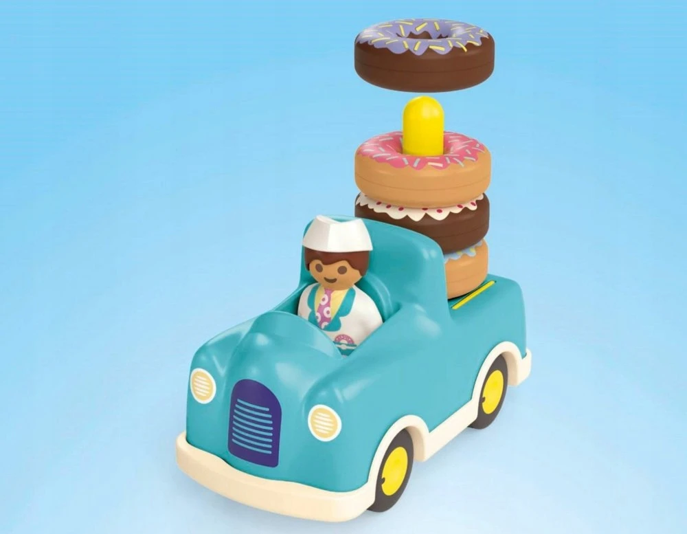 PLAYMOBIL Junior 71702 Donatų sunkvežimis Junior, Nuo 12 mėnesių