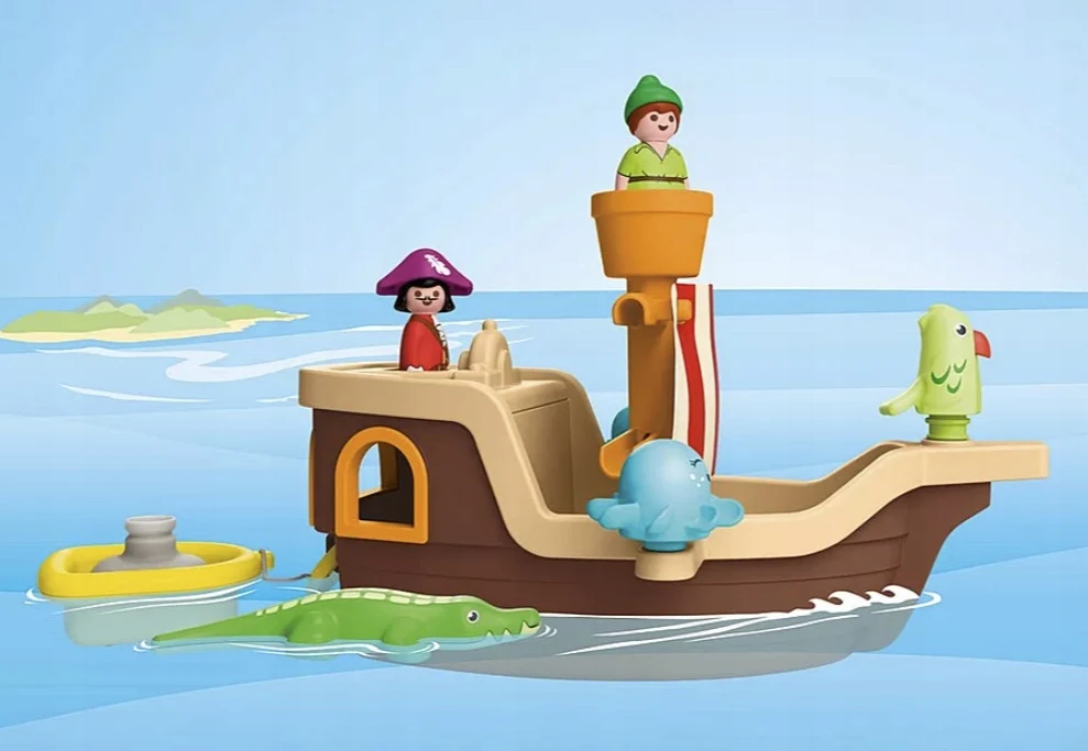„Playmobil Junior Disney 71769“ Piterio Peno piratų laivas