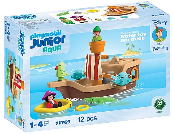 „Playmobil Junior Disney 71769“ Piterio Peno piratų laivas