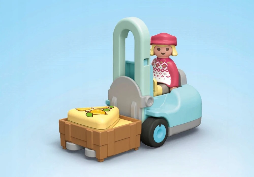 Playmobil Junior Turgelis su šakiniu krautuvu 71691