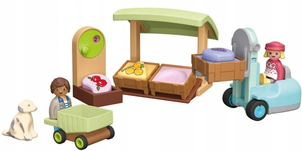Playmobil Junior Turgelis su šakiniu krautuvu 71691