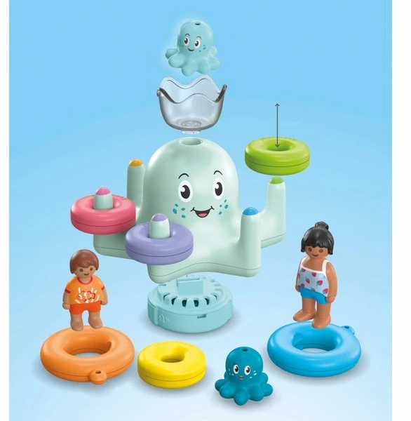 PLAYMOBIL - Junior ir Tinti: Spalvingasis Krakenas (71438)