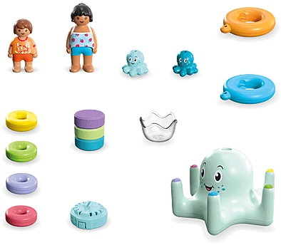 PLAYMOBIL - Junior ir Tinti: Spalvingasis Krakenas (71438)