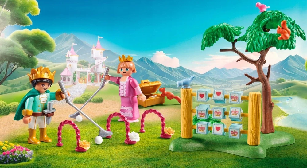PLAYMOBIL Karališkieji vaikai parke Princess Magic 71849 + Katalogas
