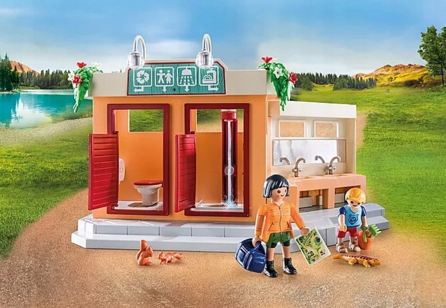 Konstruktorius Playmobil Campsite 71424, plastikas