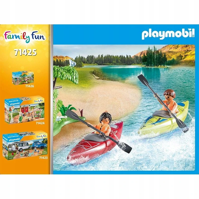 Konstruktorius Playmobil stovyklavietė su laužu 71425