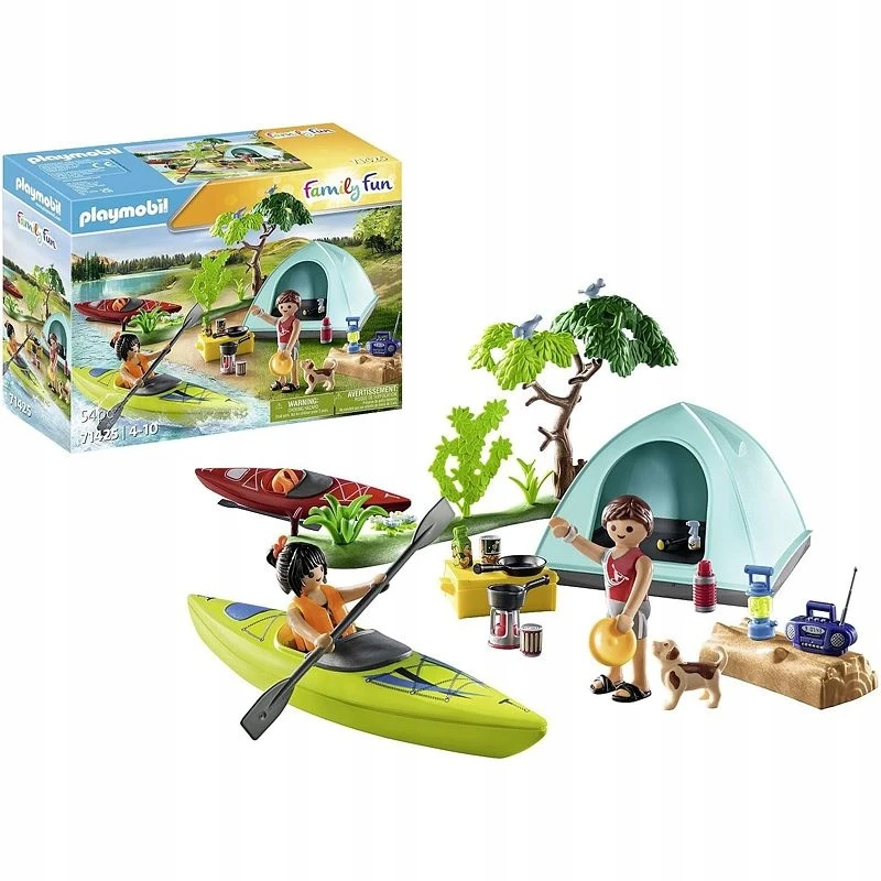 Konstruktorius Playmobil stovyklavietė su laužu 71425