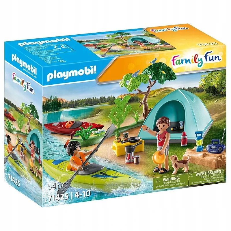 Konstruktorius Playmobil stovyklavietė su laužu 71425
