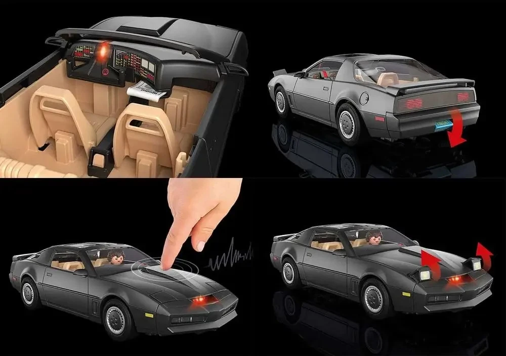 70924 PLAYMOBIL® Kitt, Riteris ir Fantastiškasis automobilis