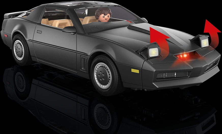 70924 PLAYMOBIL® Kitt, Riteris ir Fantastiškasis automobilis