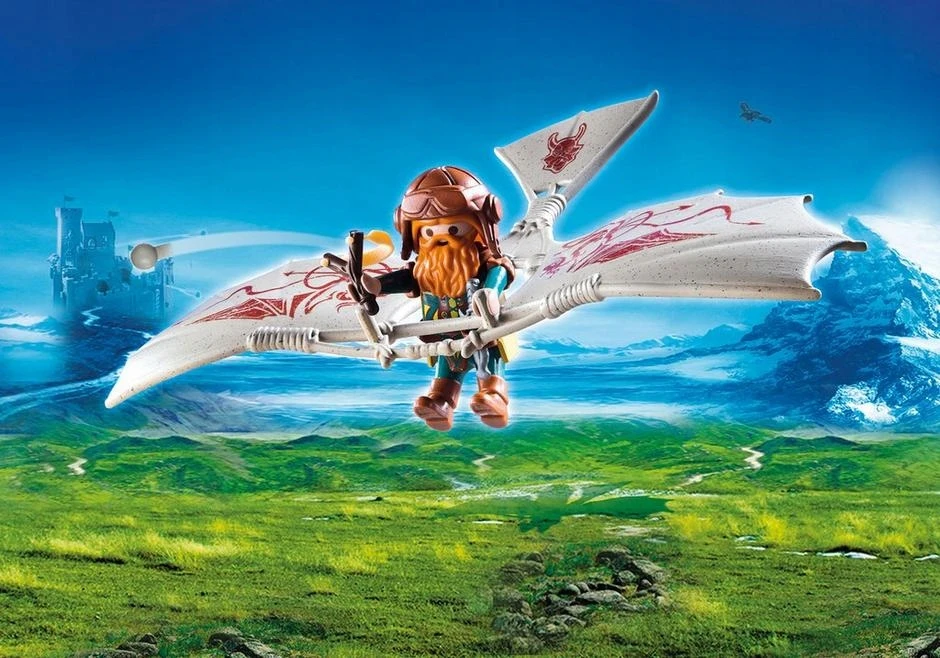 PLAYMOBIL KNIGHTS Dvarfo skraidyklė, 9342
