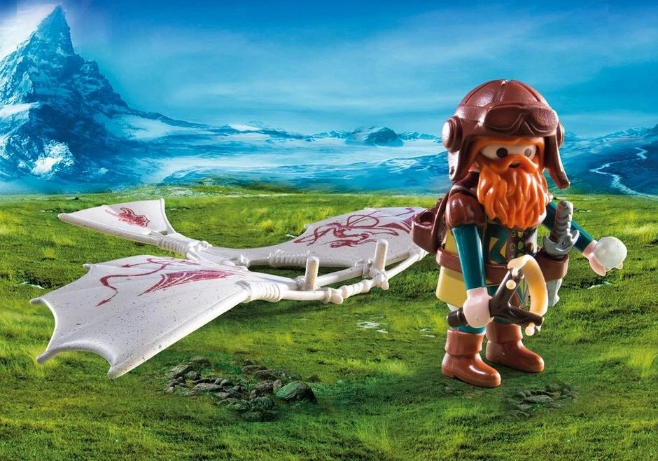 PLAYMOBIL KNIGHTS Dvarfo skraidyklė, 9342