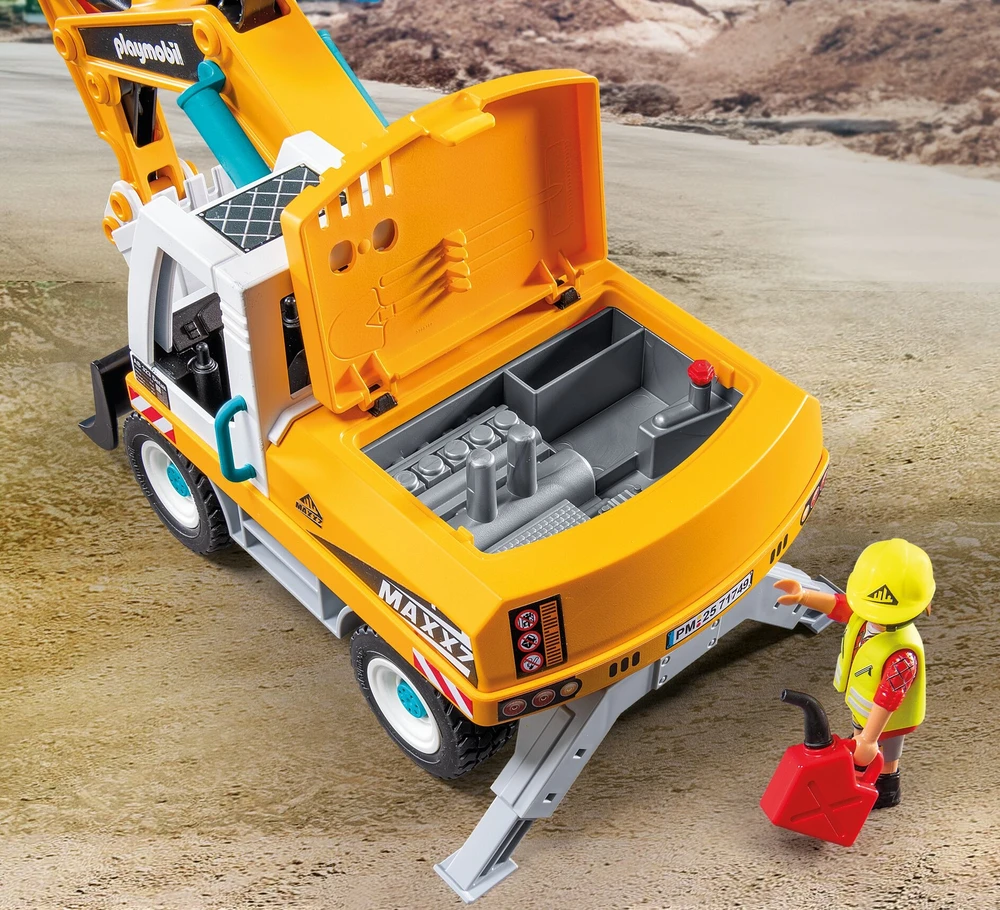 Playmobil Action Heroes 71749 didelis ekskavatorius