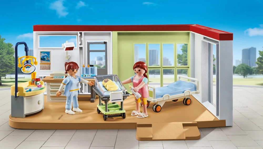 Playmobil Rescue 71616 Motinystės skyrius