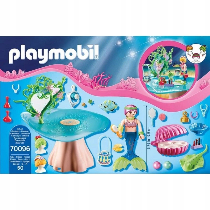 Playmobil Magic 70096 Salon piękności syrenek ze szkatułką