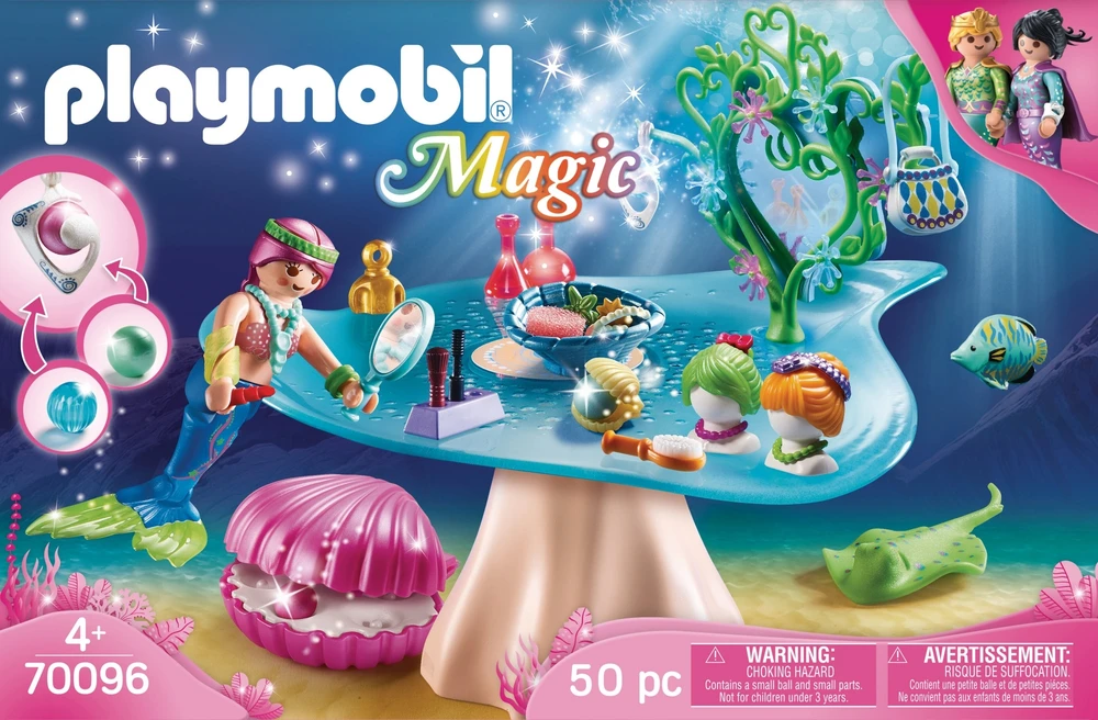 Playmobil Magic 70096 Salon piękności syrenek ze szkatułką