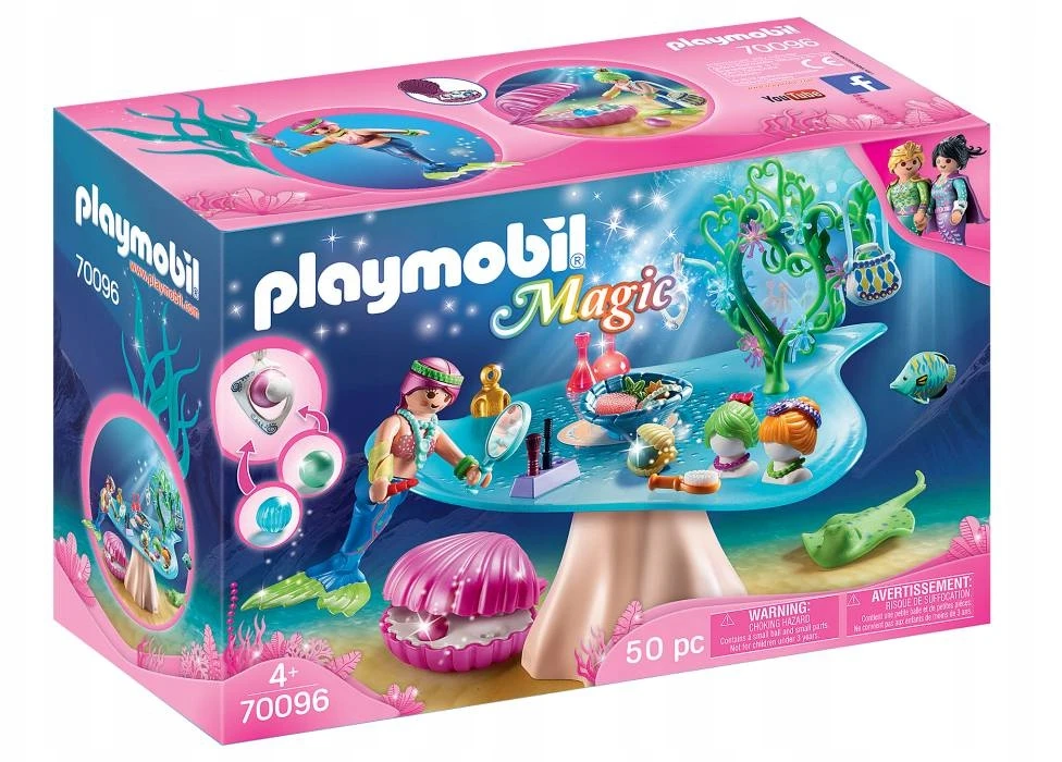 Playmobil Magic 70096 Salon piękności syrenek ze szkatułką