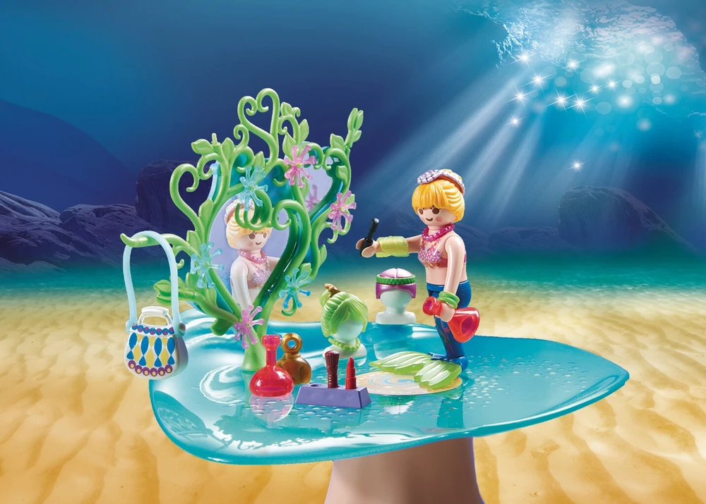 Playmobil Magic 70096 Salon piękności syrenek ze szkatułką