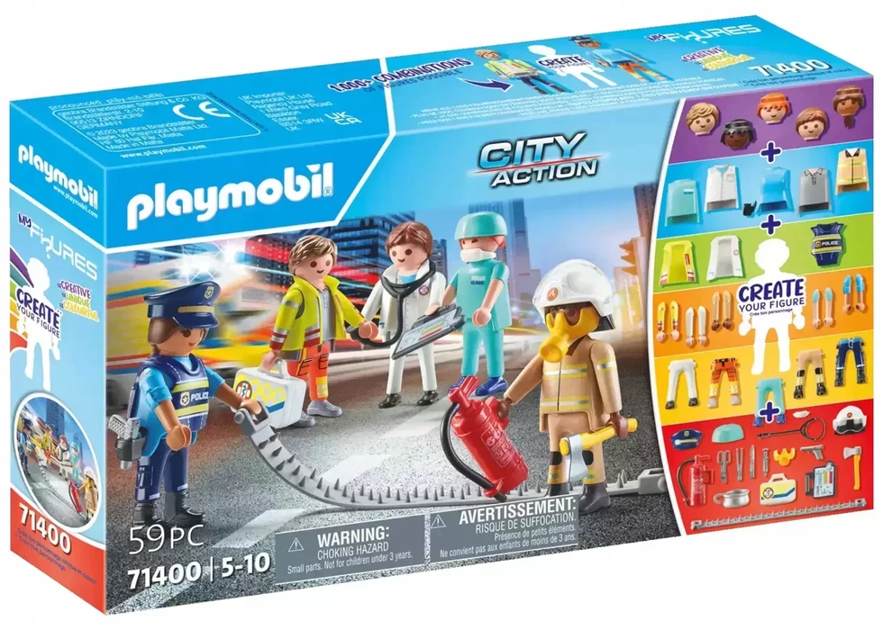 Konstruktorius Playmobil My Figures: Rescue Team 71400