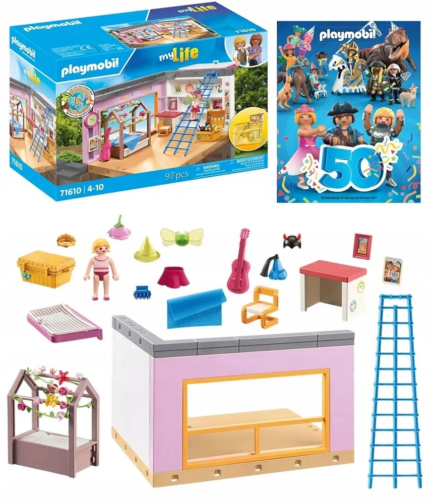 Playmobil Gyvenamasis namas 71610 Vaikų kambarys