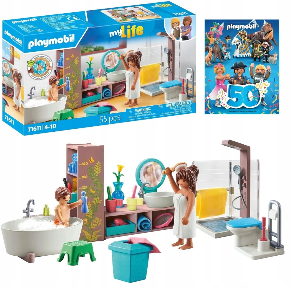PLAYMOBIL - Vonios kambarys (71611)