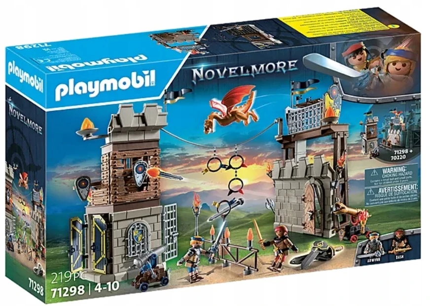 PLAYMOBIL NOVELMORE Kovos vagonas 71298