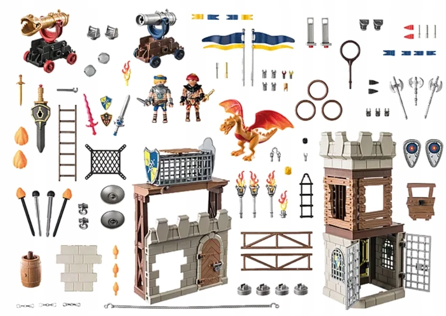 PLAYMOBIL NOVELMORE Kovos vagonas 71298
