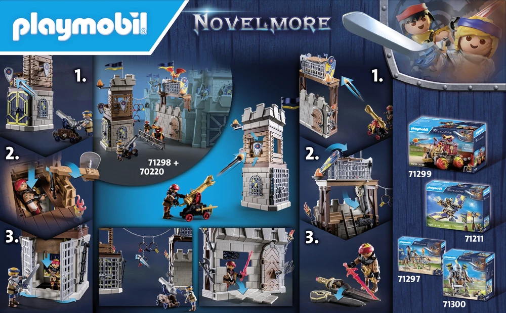 PLAYMOBIL NOVELMORE Kovos vagonas 71298